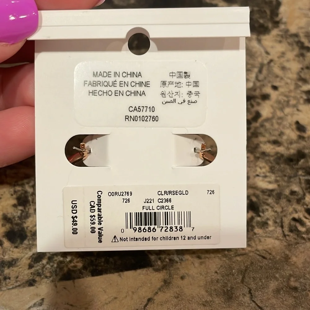 Kate Spade Full Circle Huggies - Picture 4 of 5